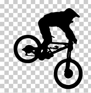 Mountain Bike Bicycle Cycling Silhouette PNG, Clipart, Bicycle ...