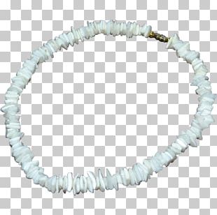 puka shell necklace png