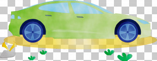 Vehicle Door Green Yellow Vehicle Car PNG