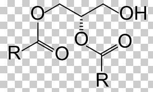 Diglyceride 2-Chlorobenzoic Acid Chemical Compound Molecule PNG
