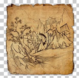 The Elder Scrolls Online Treasure Map World Cyrodiil PlayStation 4 PNG