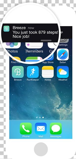IPod Touch Smartphone Runkeeper User Interface Design PNG