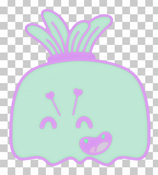Monster Head Halloween PNG