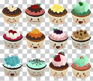 Cupcake Petit Four Muffin Cake Decorating Buttercream PNG