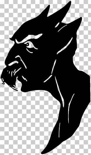 Devil Silhouette Lucifer Demon PNG