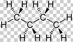 Isobutane Alkane Refrigerant Isomer PNG, Clipart, Alkane, Atom, Black ...