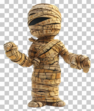 Mummy - Cute Cartoon Mummy PNG