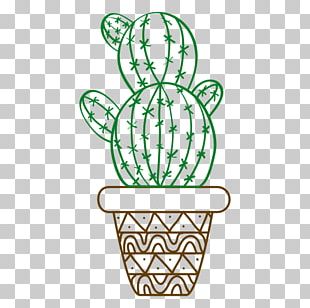 Cactaceae Silhouette Desert Clip Art - Cactus Preto E Branco, HD Png  Download , Transparent Png Image - PNGitem