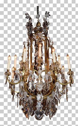 Chandelier Lighting Baccarat Lead Glass PNG