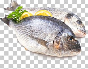 Fried Fish Gilt-head Bream Fish And Chips Stock Photography PNG