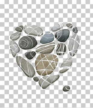 Stone Pebble Decorative Arts Watercolor Painting PNG