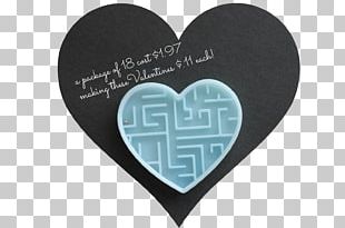 Teal Love Font PNG