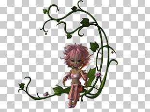 Floral Design Green PNG