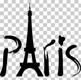 Eiffel Tower Wall Decal Drawing PNG