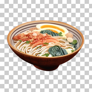 Noodles - Delicious Bowl Of Ramen PNG
