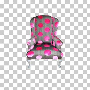 Wing Chair Couch Textile Furniture PNG