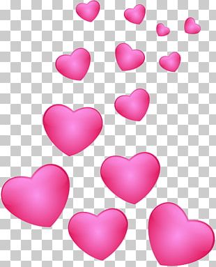 Floating Pink Hearts PNG, Clipart, Floating, Floating Clipart, Floating ...