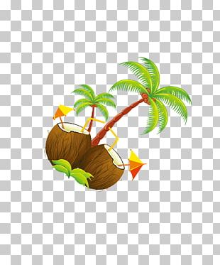 Cartoon Green Coconut Tree PNG, Clipart, Cartoon, Cartoon Clipart ...