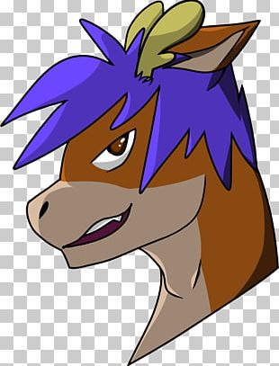 Horse Cartoon Headgear PNG