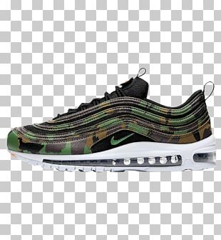 Nike Air Max 97 Camo Shoe PNG