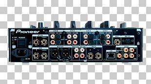 DJM DJ Mixer Audio Mixers Radio Receiver Disc Jockey PNG