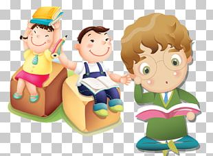 Poster Child Cartoon Estudante PNG