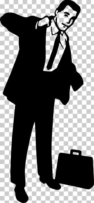 man in suit silhouette transparent