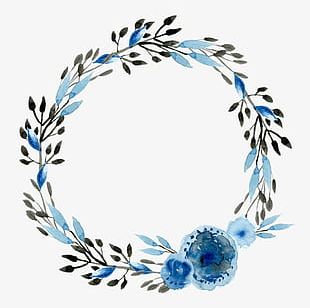 Watercolor Blue Flowers Png Images Watercolor Blue Flowers Clipart Free Download