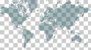 Globe World Map Flat Earth PNG