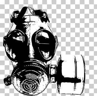 Gas Mask Stencil Face PNG