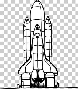 Coloring Book Outer Space Spacecraft Space Shuttle Png Clipart