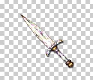Dagger Granblue Fantasy Sword Weapon Blade PNG