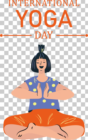 International Day Of Yoga
 - International Yoga Day Poster Illustration PNG