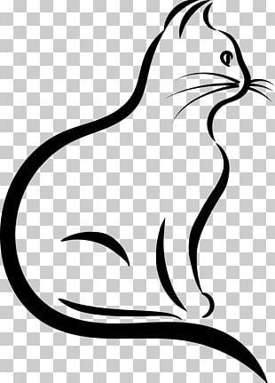 Whiskers Cat Silhouette Drawing PNG, Clipart, Animals, Artwork, Black ...