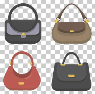 Handbags - Set Of Stylish Handbags PNG