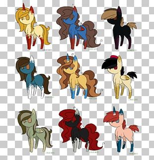 Pony Mustang Mane Breed Pack Animal PNG