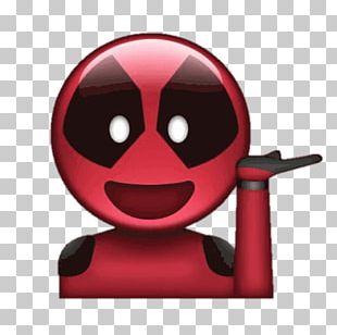Deadpool Emoji YouTube Sticker Cable PNG