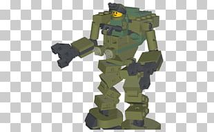 Military Robot Mecha Figurine PNG