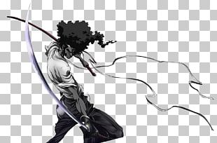 Kirito Afro Samurai Katana Sword PNG