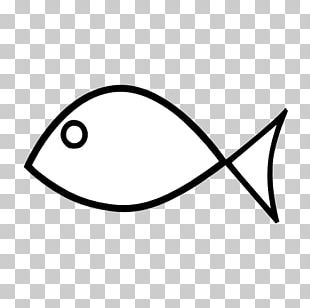 simple fish clipart black and white