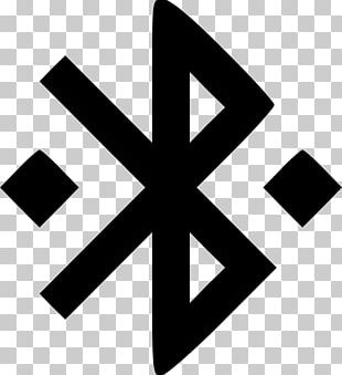 Bluetooth Low Energy Logo Computer Icons PNG, Clipart, Angle, Black And ...