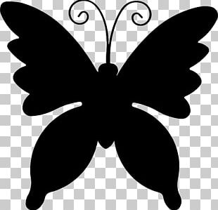 Butterfly Stencil Silhouette Drawing PNG, Clipart, Artwork, Autocad Dxf ...