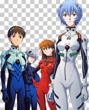 Shinji Ikari Rei Ayanami Asuka Langley Soryu Kaworu Nagisa Neon Genesis ...