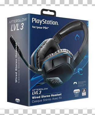 Headphones Headset PlayStation 4 PDP Afterglow LVL 1 Xbox 360 PNG