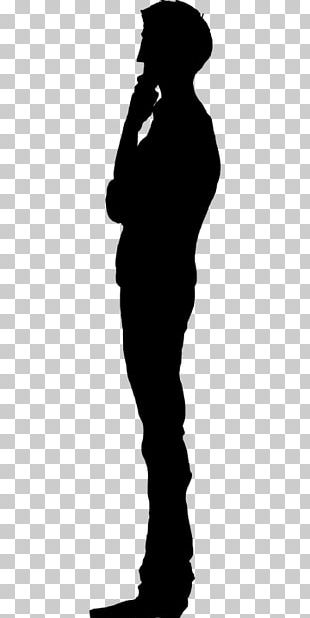 Silhouette Person Male PNG, Clipart, Animals, Black And White ...