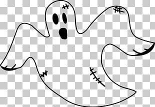 Casper Ghost Black And White PNG