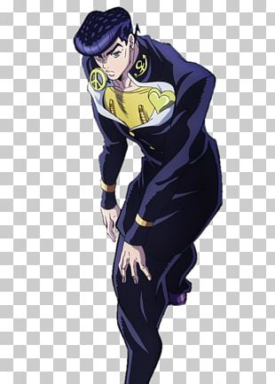 Josuke Higashikata Jotaro Kujo Okuyasu Nijimura JoJo's Bizarre Adventure Diamond Is Unbreakable PNG