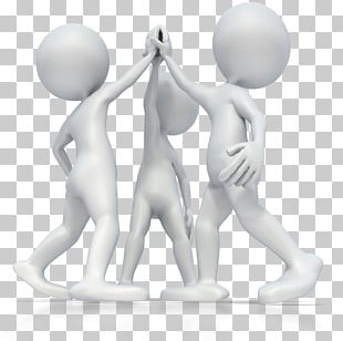 Microsoft PowerPoint Teamwork Presentation Slide PNG