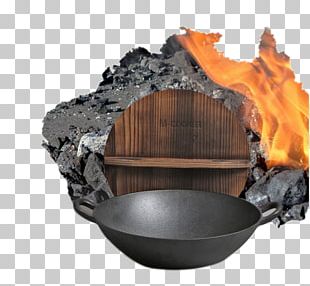 Cast Iron Wok Cast-iron Cookware Stock Pot PNG