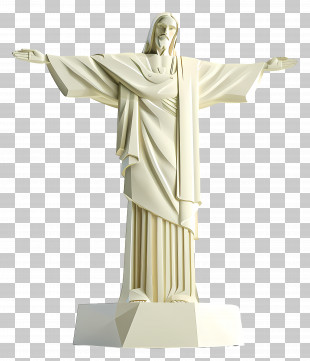 Christ The Redeemer - Illustration Of The Christ The Redeemer Statue PNG